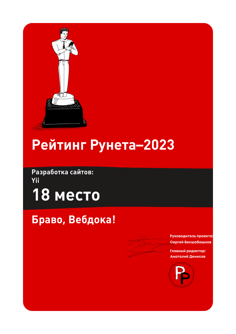 Рейтинг Рунета 2023