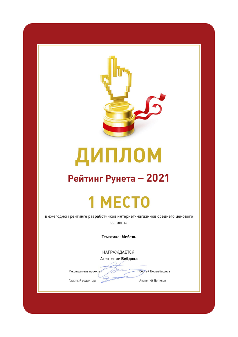 Рейтинг Рунета 2021