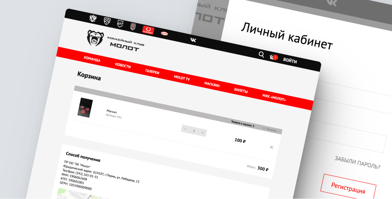 Хоккейный клуб "Молот"